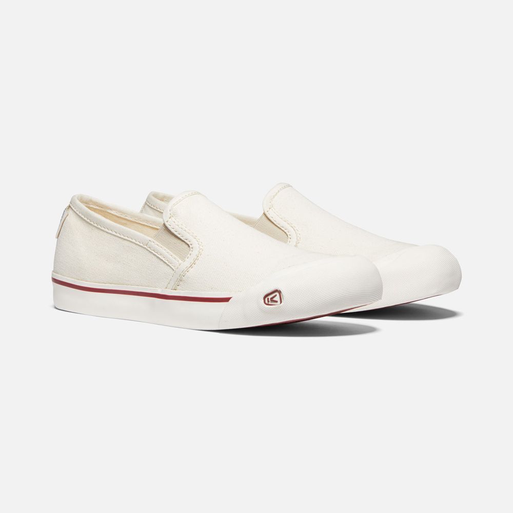 Keen Slip-On Kadın Beyaz - Coronado Iii - Türkiye ZIWN19742